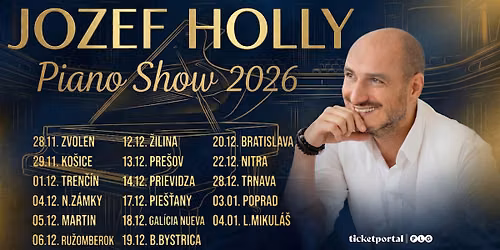 Viano\u010dn\u00fd koncert Jozef Holly - PRIEVIDZA