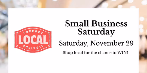 Small Business Saturday