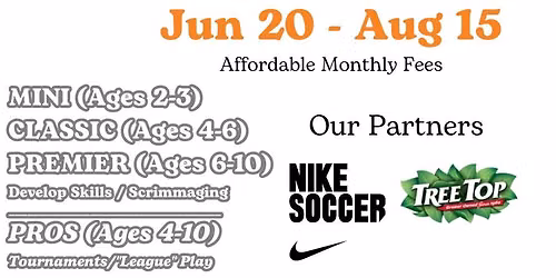 4S Ranch Soccer Shots Summer Season (Ages 2-8)
