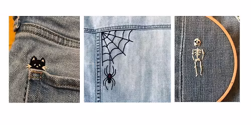 3-Hour Workshop: Spooky Stitches with Kerri On