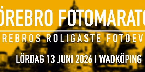 \u00d6rebro Fotomaraton 2026