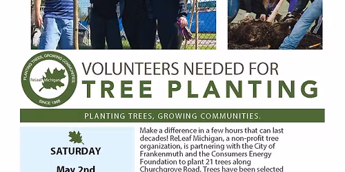 Tree Planting in Frankenmuth