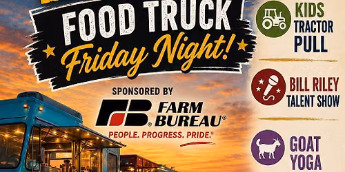 2026 Wapello County Expo FOOD TRUCK FRIDAY NIGHT!!!!!!