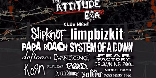 Attitude Era Club Night: Wrestlemania Pre-Party (Glasgow)