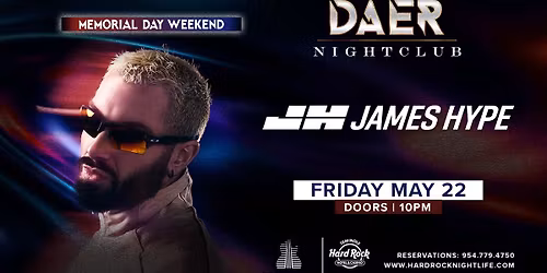 James Hype | DAER Nightclub