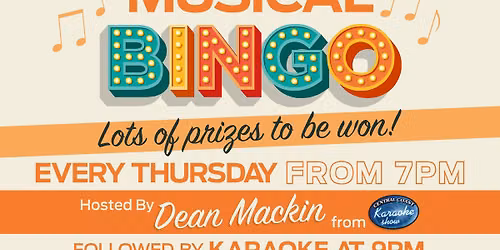 Music Video Bingo every Thursday night at the Elanora Hotel, East Gosford