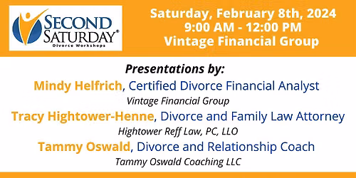 Second Saturday: Divorce Workshop