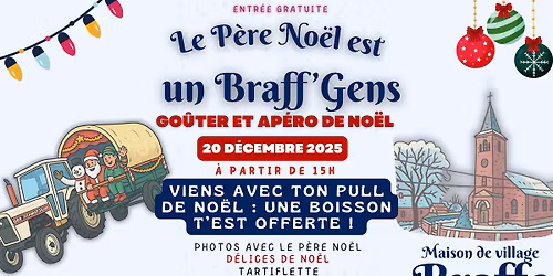 Le p\u00e8re No\u00ebl est un Braff'gens \ud83c\udf85