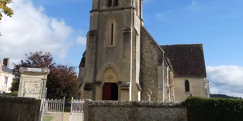 Boucle au sud de Pont-l\u2019\u00c9v\u00eaque.