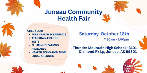 Juneau Community Health Fair + Affordable Blood Tests
