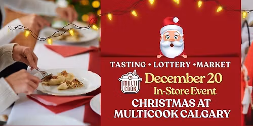 Christmas Multicook Event (Tasting, Lottery, Market)