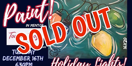 "Holiday Lights" in Mentor SOLD OUT