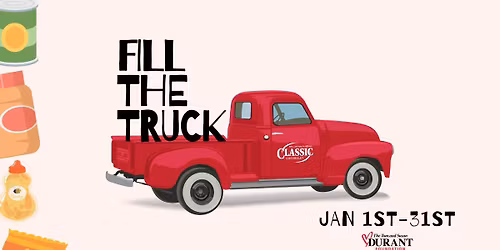 Fill the Truck, Fuel the Heart \u2013 Food Pantry Restock Drive