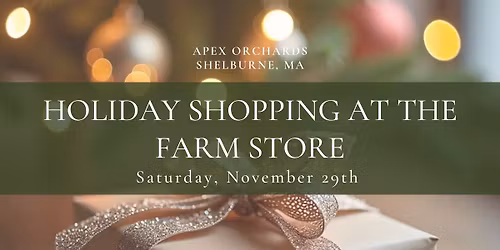 Holiday Shopping at the Farm Store
