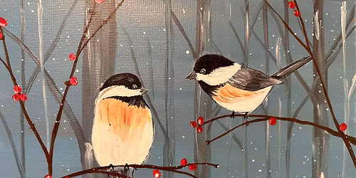 Two Chickadees