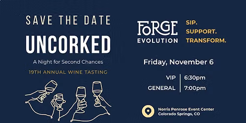 Uncorked: A Night for Second Chances  |  19th Annual Wine Tasting