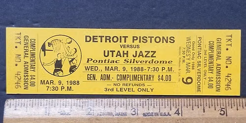 Utah Jazz at Detroit Pistons at Little Caesars Arena