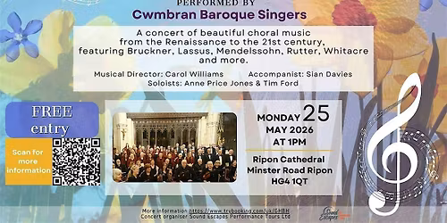 Concert - Cwmbran Baroque Singers