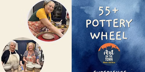 55+ Pottery Wheel Experience