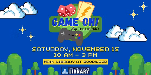 Game On @ the Library