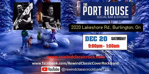 REWIND at the Port House in Burlington