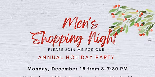 Men's Shopping Night
