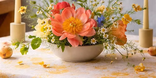 Meadow Style Flower Bowl Workshop