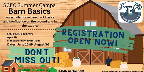 Barn Basics Camp 1