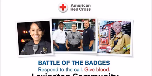 CITY OF LEXINGTON BATTLE OF THE BADGES BLOOD DRIVE