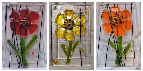 "Spring Blooms" Fused Glass Workshop - Lake Orion Canterbury Village