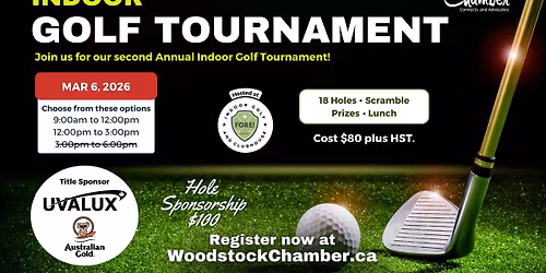 Indoor Golf Tournament