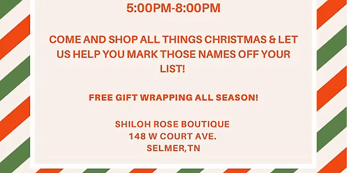 Christmas Open House