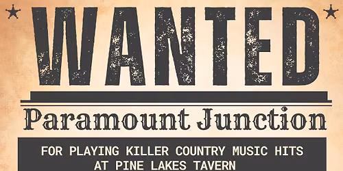 Paramount Junction Duo Pine Lakes Tavern Debut