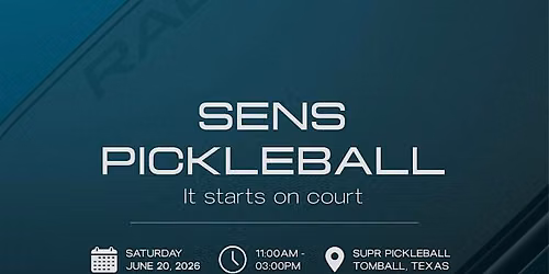 SENS Pickleball Launch \u2014 It Starts On Court