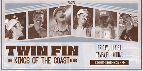 Twin Fin - The King of the Coast Tour at Zodiac