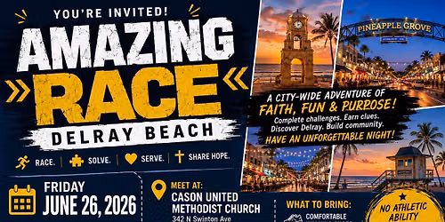 Amazing Race Delray Beach!! 