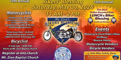 Mt. Zion Bikers\u2019 Blessing