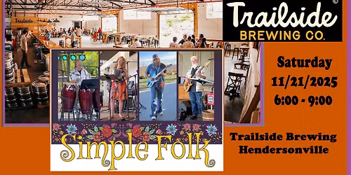 Simple Folk at the Trailside Brewery