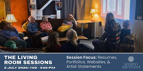 Living Room Sessions: Resumes, Portfolios, Websites, & Artist Statements