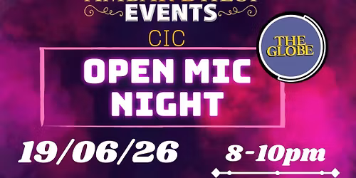 A.D Events CIC- OPEN MIC NIGHT \u2728