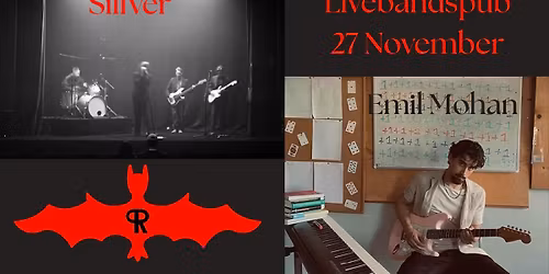 Livemusik i Tolvan med Emil Mohan och Silfver