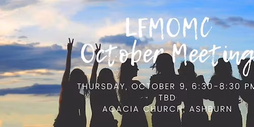 October Meeting - TBD