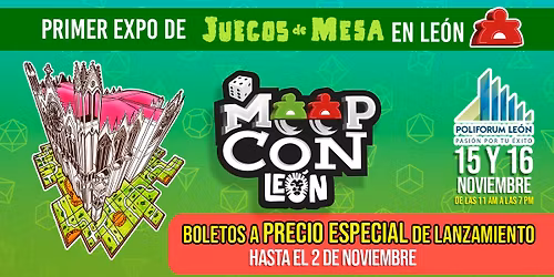 MeepCon, la 1er expo de juegos de mesa en Le\u00f3n