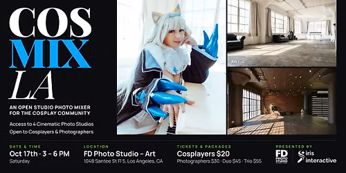 COSMIX LA - An Open Studio Photo Mixer For The Cosplay Community