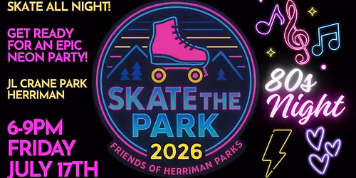Skate the Park - 80s Night