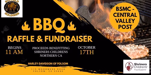 Buffalo Soldiers MC - CVP BBQ Fundraiser for Shriners Childrens Northern California