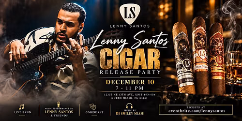 Lenny Santos Cigar Release Party
