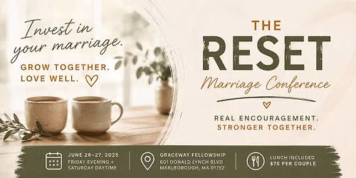 The Reset - Marriage Conference 