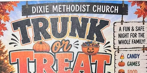 Trunk Or Treat Fall Festival
