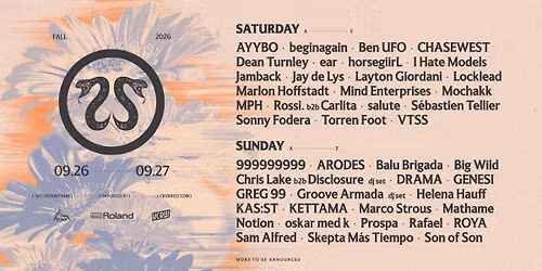 CRSSD Festival: AYYBO & Ben UFO - Saturday